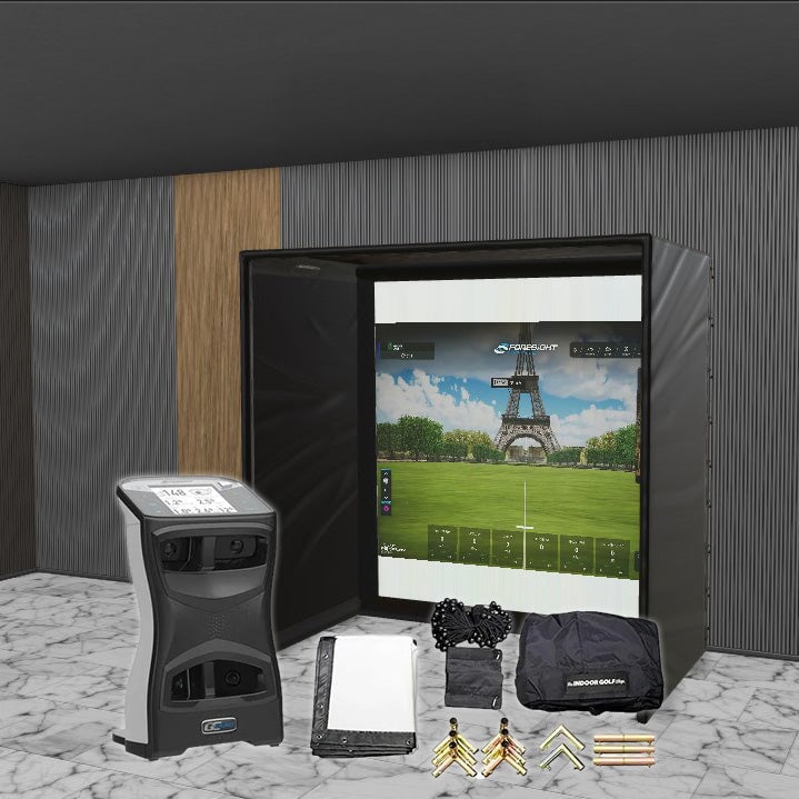 Shop Indoor Golf Foresight Sports GCQuad SIG DIY Golf Simulator Studio Package