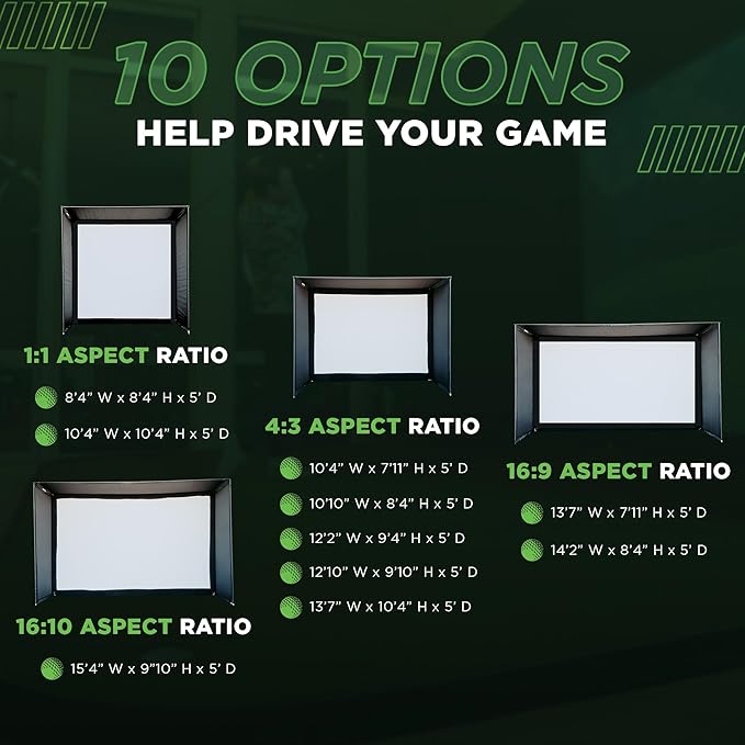 Shop Indoor Golf Uneekor EYE XO SIG DIY Golf Simulator Studio Package