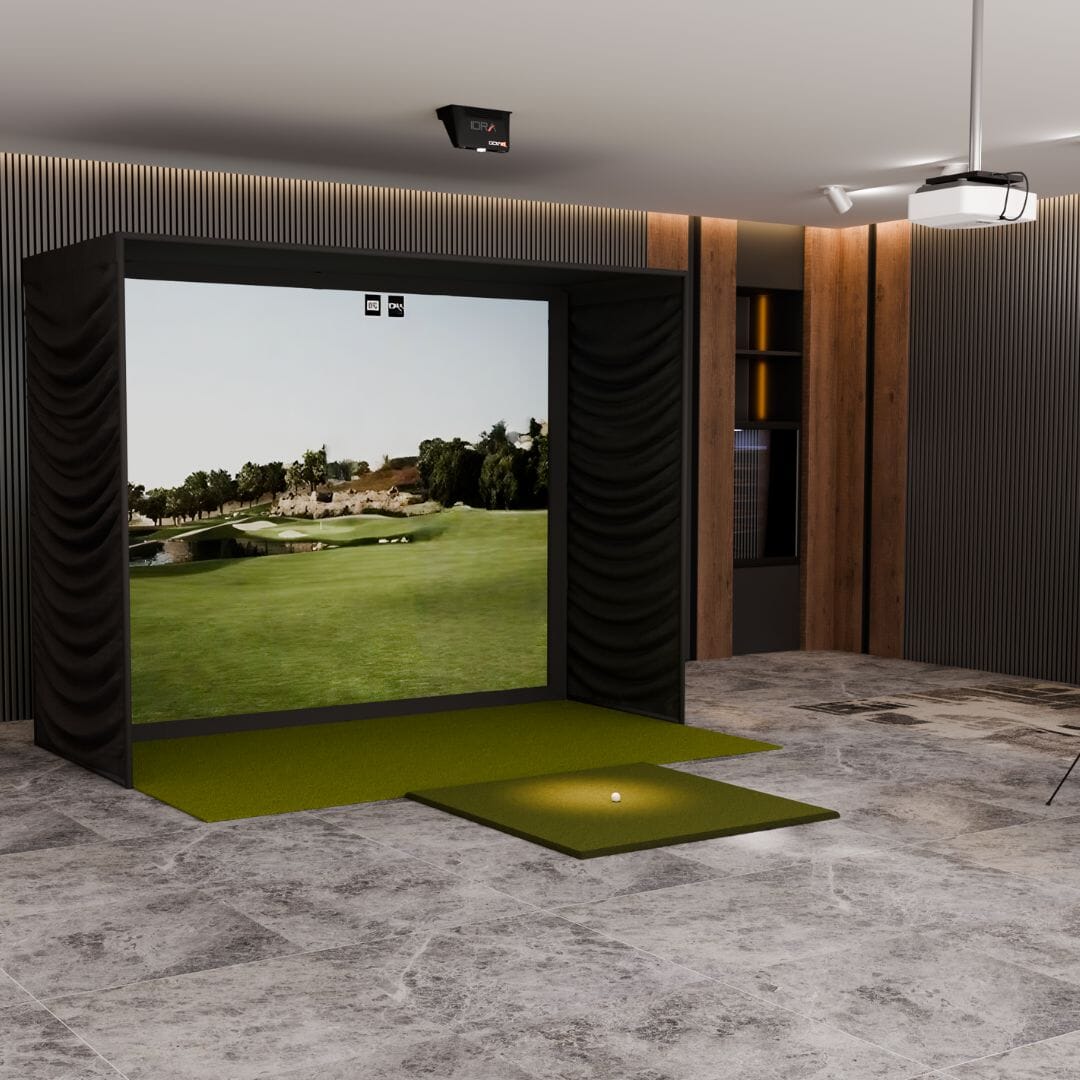 Shop Indoor Golf Golfin IDRA II SIG12 Golf Simulator Package