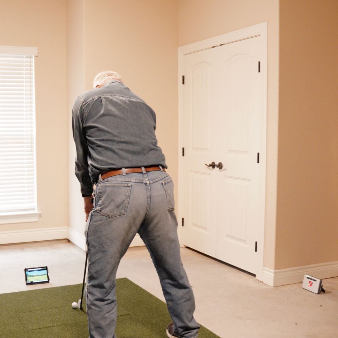 Shop Indoor Golf Flightscope Mevo+ SIG10 Golf Simulator Package