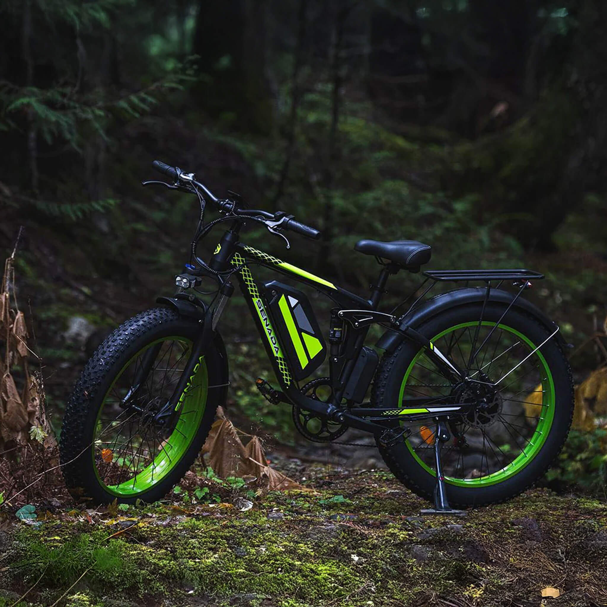 Senada Viper Plus 48V/20AH 1000W Electric All-Terrain Bike, 330LBS (SAK52186)