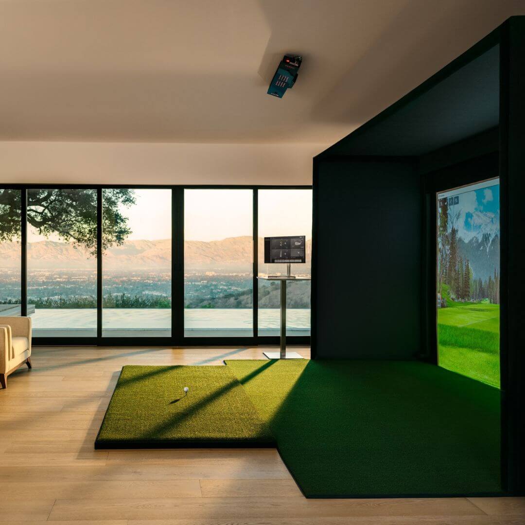 Shop Indoor Golf Uneekor EYE XO SIG12 Golf Simulator Package