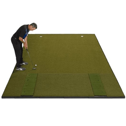 Shop Indoor Golf Fiberbuilt 10" x 16" Double-Hitting Combo Mat