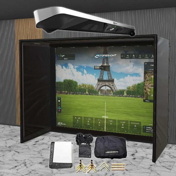 Shop Indoor Golf Foresight Sports GCHawk SIG DIY Golf Simulator Studio Package