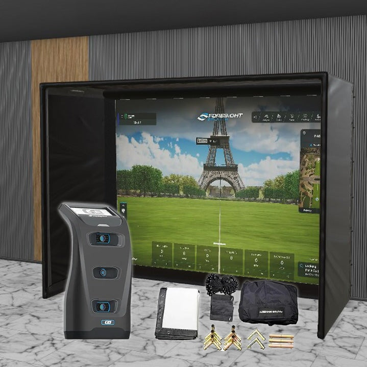 Shop Indoor Golf Foresight Sports GC3/GC3s SIG DIY Golf Simulator Studio Package
