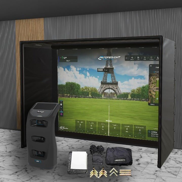Shop Indoor Golf Bushnell Launch Pro i SIG DIY Golf Simulator Studio Package