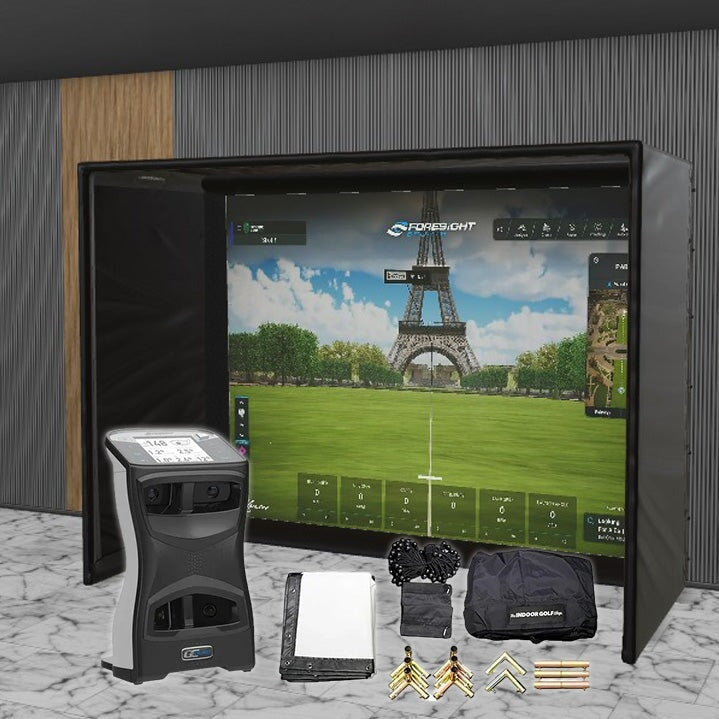 Shop Indoor Golf Foresight Sports GCQuad SIG DIY Golf Simulator Studio Package