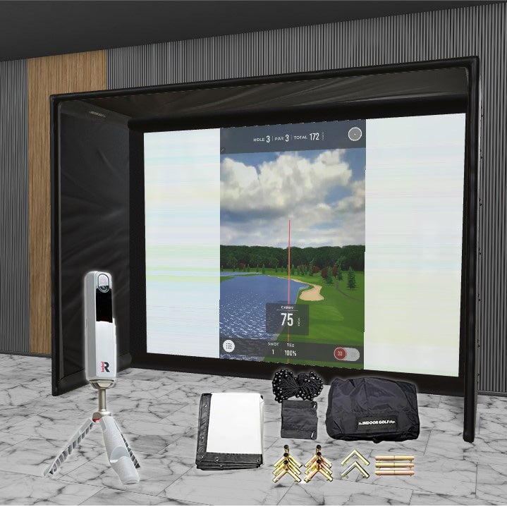 Shop Indoor Golf Rapsodo MLM2PRO SIG DIY Golf Simulator Studio Package