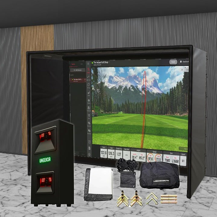 Shop Indoor Golf Uneekor EYE Mini LITE SIG DIY Golf Simulator Studio Package