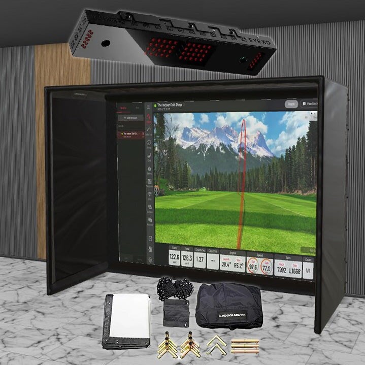 Shop Indoor Golf Uneekor EYE XO SIG DIY Golf Simulator Studio Package