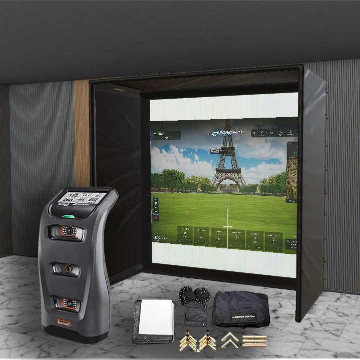 Shop Indoor Golf Bushnell Launch Pro SIG DIY Golf Simulator Studio Package