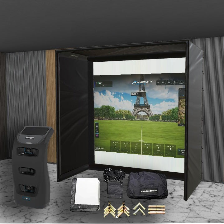 Shop Indoor Golf Bushnell Launch Pro i SIG DIY Golf Simulator Studio Package