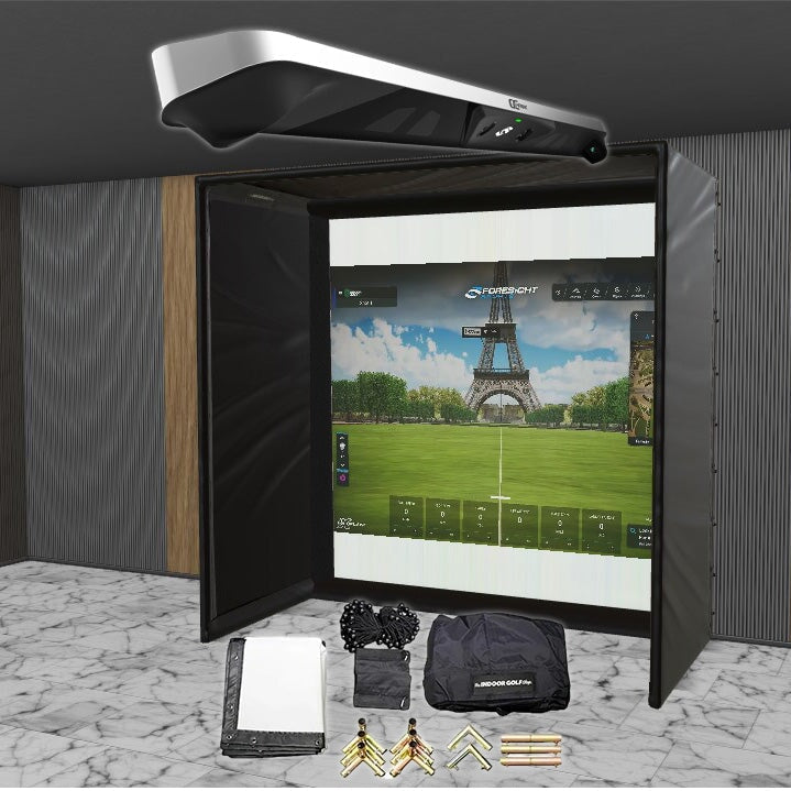 Shop Indoor Golf Foresight Sports GCHawk SIG DIY Golf Simulator Studio Package