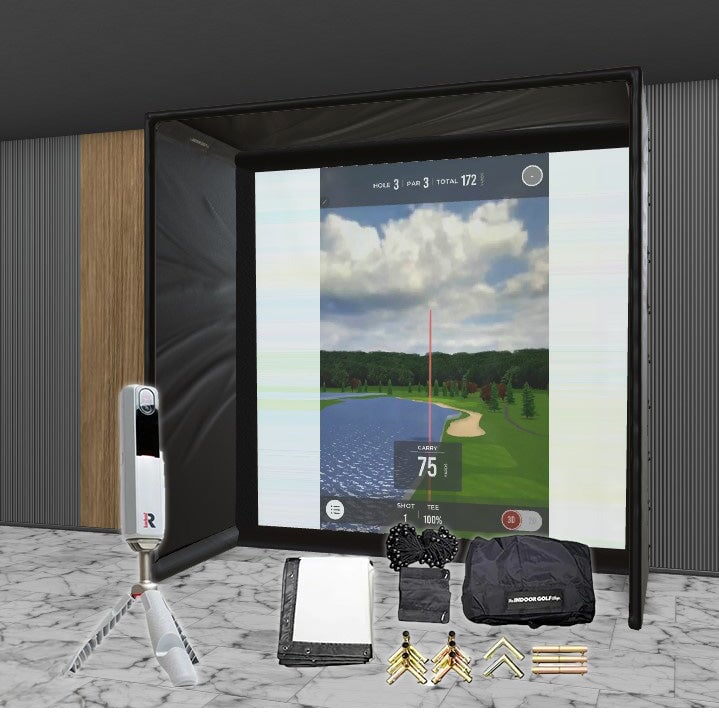 Shop Indoor Golf Rapsodo MLM2PRO SIG DIY Golf Simulator Studio Package