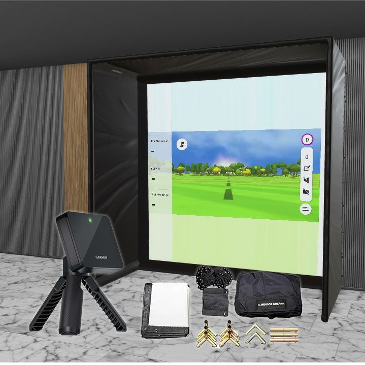 Shop Indoor Golf Garmin Approach R10 SIG DIY Golf Simulator Studio Package