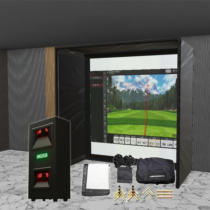 Shop Indoor Golf Uneekor EYE Mini LITE SIG DIY Golf Simulator Studio Package