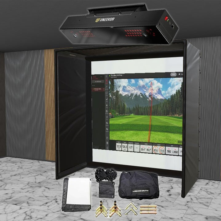 Shop Indoor Golf Uneekor EYE XR SIG DIY Golf Simulator Studio Package