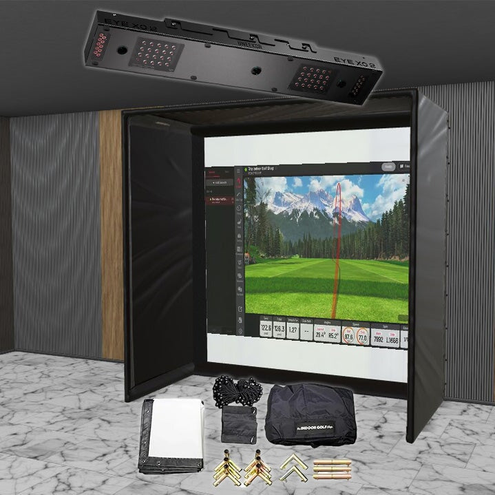 Shop Indoor Golf Uneekor EYE XO2 SIG DIY Golf Simulator Studio Package