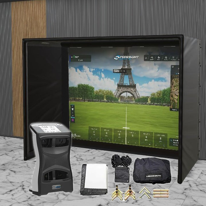 Shop Indoor Golf Foresight Sports GCQuad SIG DIY Golf Simulator Studio Package