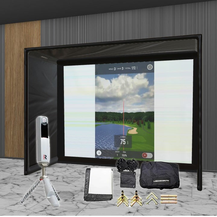 Shop Indoor Golf Rapsodo MLM2PRO SIG DIY Golf Simulator Studio Package