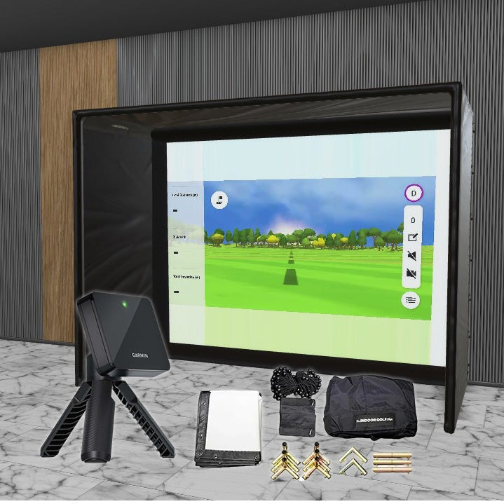Shop Indoor Golf Garmin Approach R10 SIG DIY Golf Simulator Studio Package
