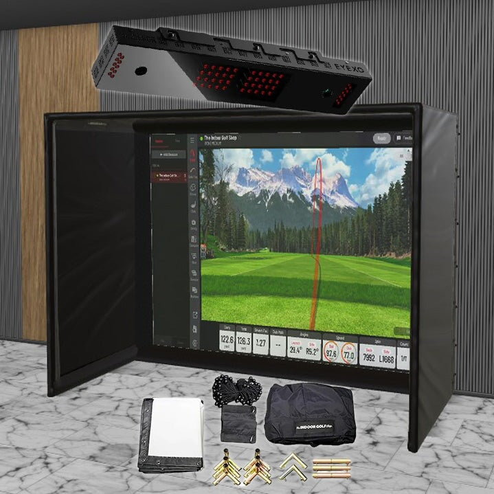 Shop Indoor Golf Uneekor EYE XO SIG DIY Golf Simulator Studio Package