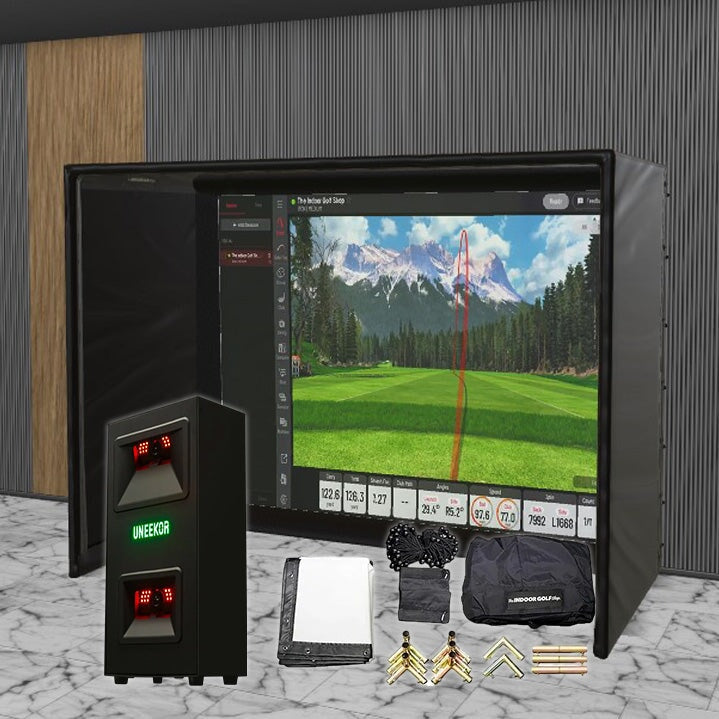 Shop Indoor Golf Uneekor EYE Mini LITE SIG DIY Golf Simulator Studio Package