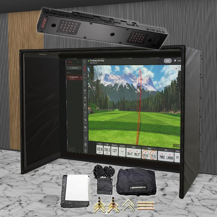 Shop Indoor Golf Uneekor EYE XO2 SIG DIY Golf Simulator Studio Package