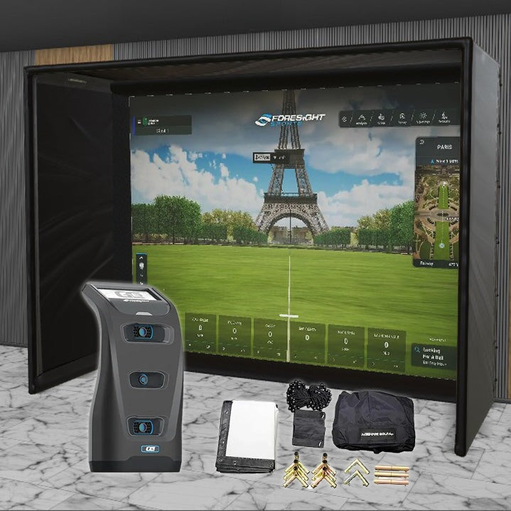 Shop Indoor Golf Foresight Sports GC3/GC3s SIG DIY Golf Simulator Studio Package