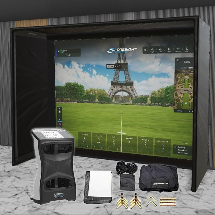 Shop Indoor Golf Foresight Sports GCQuad SIG DIY Golf Simulator Studio Package