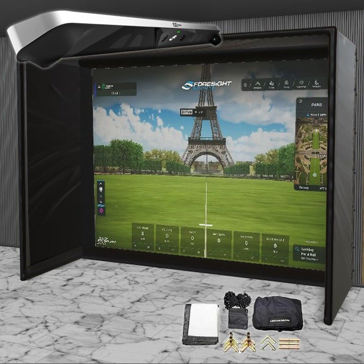 Shop Indoor Golf Foresight Sports GCHawk SIG DIY Golf Simulator Studio Package