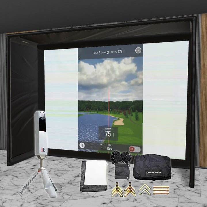 Shop Indoor Golf Rapsodo MLM2PRO SIG DIY Golf Simulator Studio Package