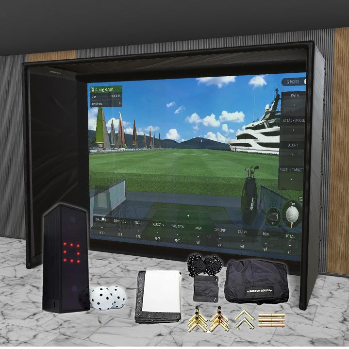 Shop Indoor Golf Square Golf SIG DIY Golf Simulator Studio Package