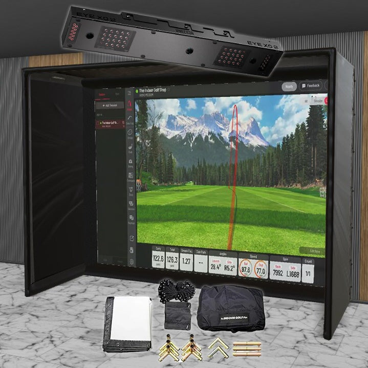 Shop Indoor Golf Uneekor EYE XO2 SIG DIY Golf Simulator Studio Package
