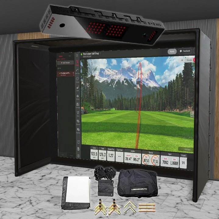 Shop Indoor Golf Uneekor EYE XO SIG DIY Golf Simulator Studio Package