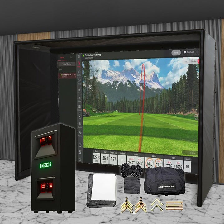 Shop Indoor Golf Uneekor EYE Mini LITE SIG DIY Golf Simulator Studio Package