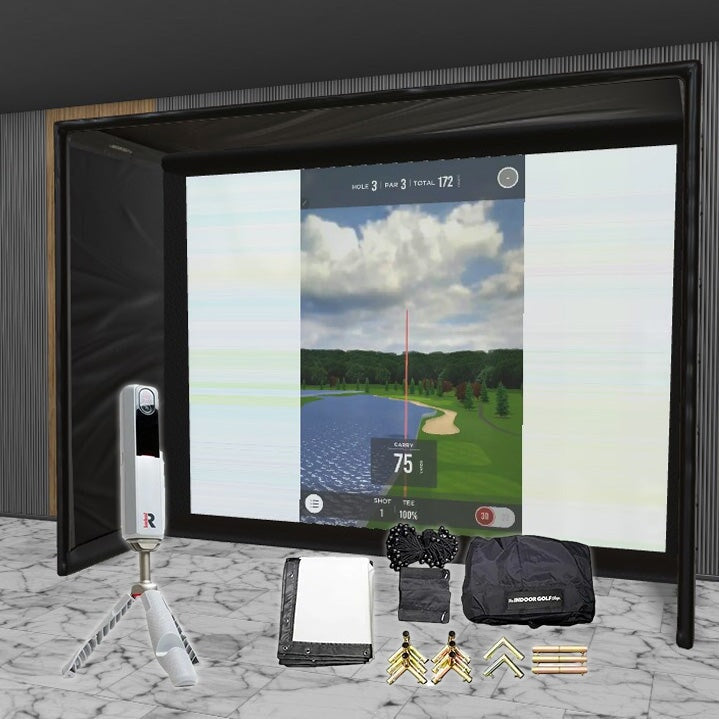 Shop Indoor Golf Rapsodo MLM2PRO SIG DIY Golf Simulator Studio Package
