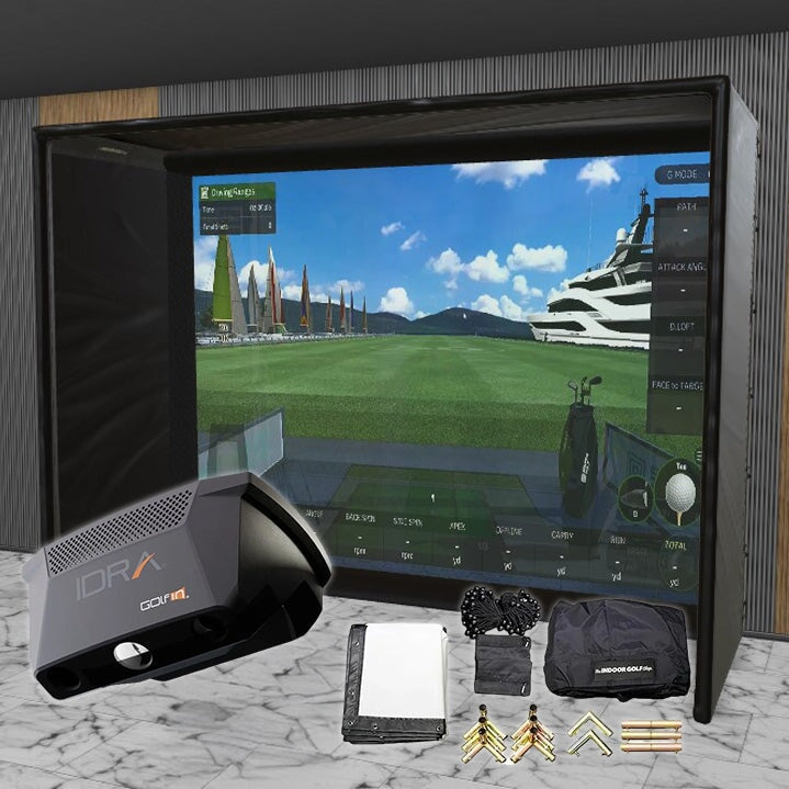 Shop Indoor Golf Golfin IDRA II SIG DIY Golf Simulator Studio Package