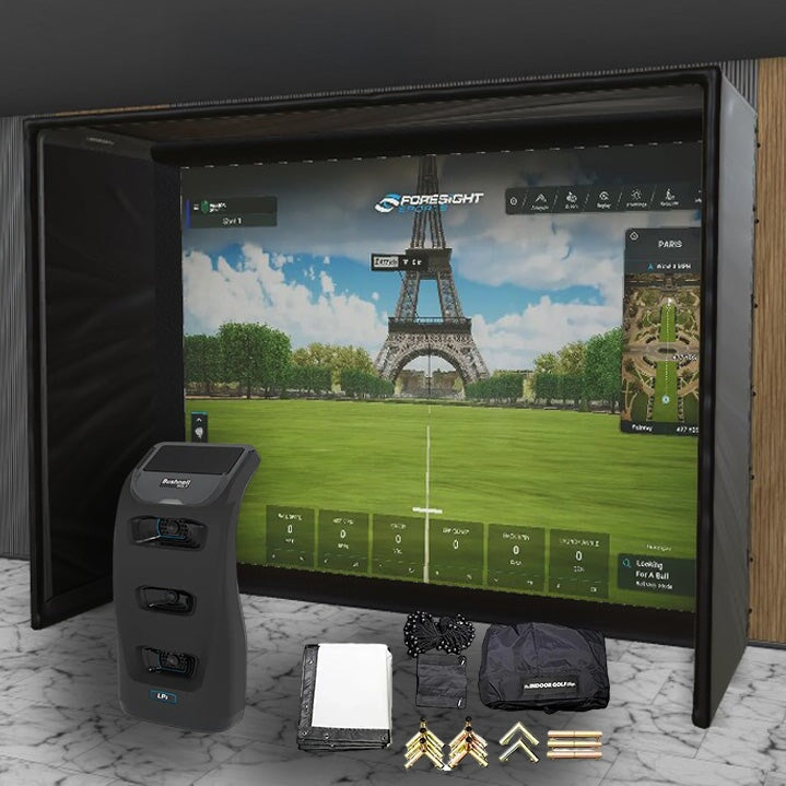 Shop Indoor Golf Bushnell Launch Pro i SIG DIY Golf Simulator Studio Package