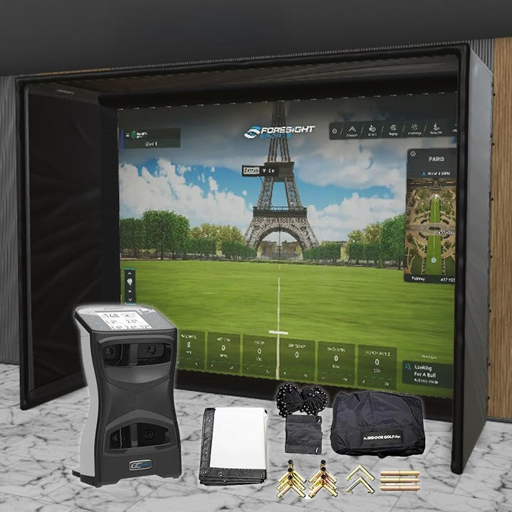 Shop Indoor Golf Foresight Sports GCQuad SIG DIY Golf Simulator Studio Package