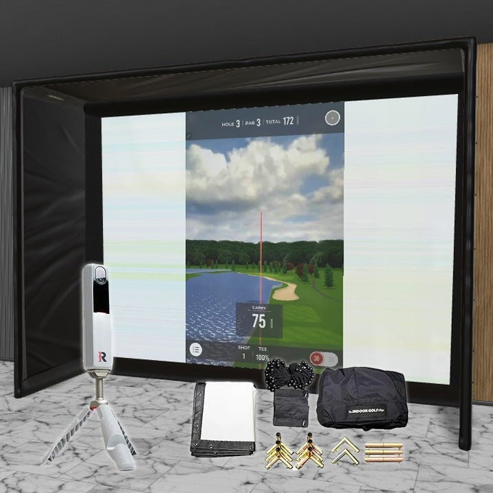 Shop Indoor Golf Rapsodo MLM2PRO SIG DIY Golf Simulator Studio Package