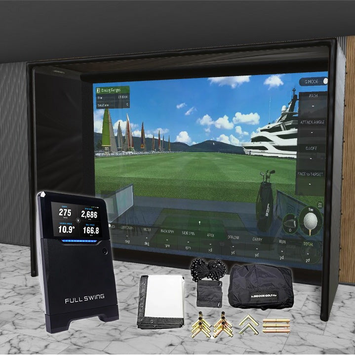 Shop Indoor Golf Full Swing Kit SIG DIY Golf Simulator Studio Package