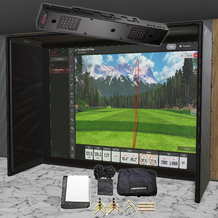 Shop Indoor Golf Uneekor EYE XO2 SIG DIY Golf Simulator Studio Package