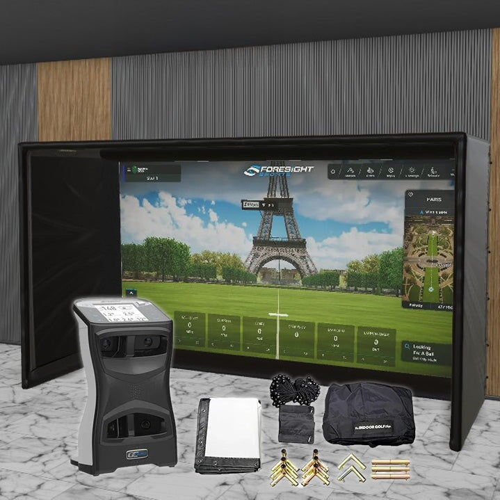 Shop Indoor Golf Foresight Sports GCQuad SIG DIY Golf Simulator Studio Package