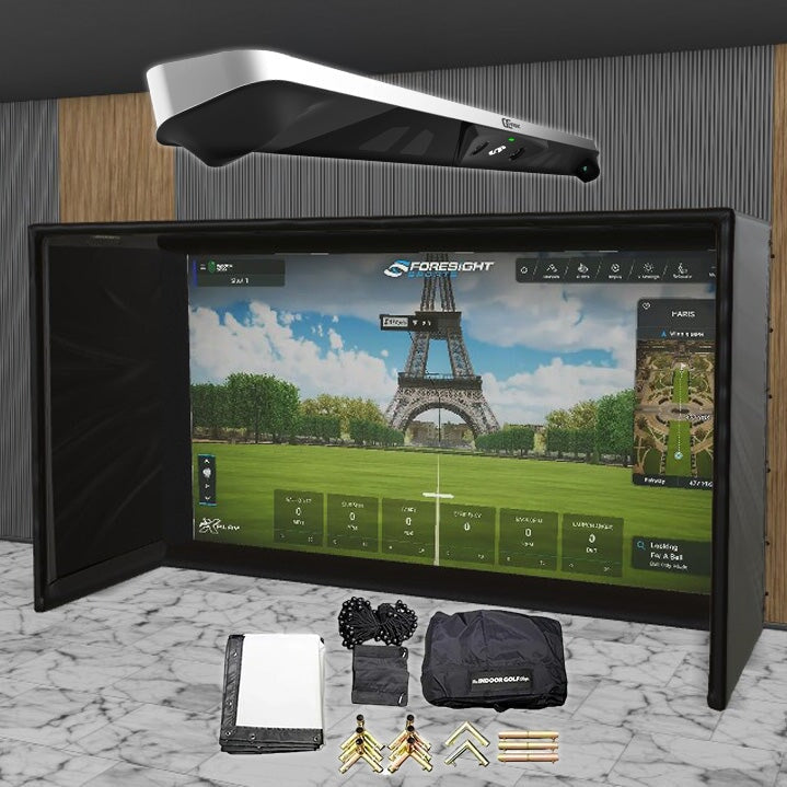 Shop Indoor Golf Foresight Sports GCHawk SIG DIY Golf Simulator Studio Package