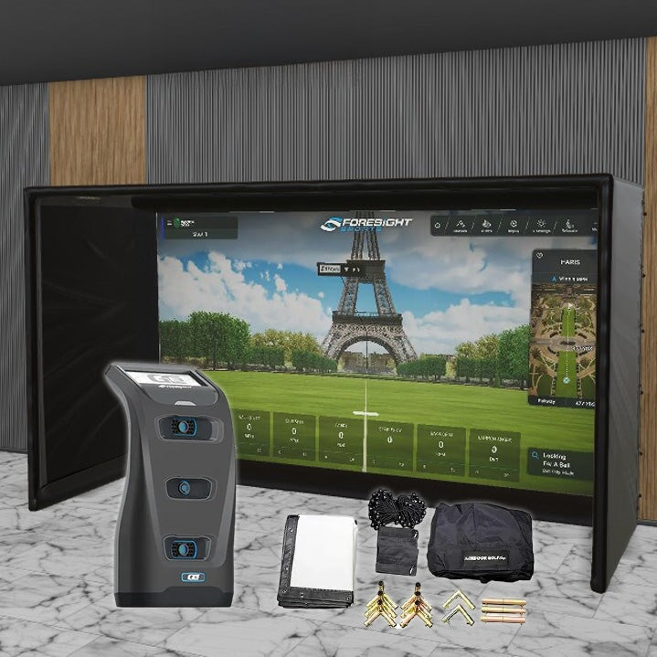 Shop Indoor Golf Foresight Sports GC3/GC3s SIG DIY Golf Simulator Studio Package