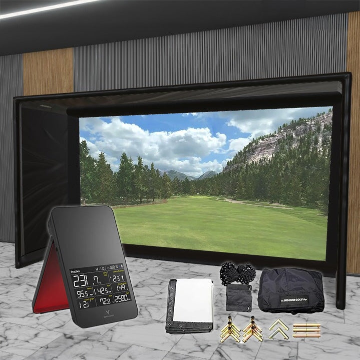 Shop Indoor Golf Swing Caddie SC4 SIG DIY Golf Simulator Studio Package