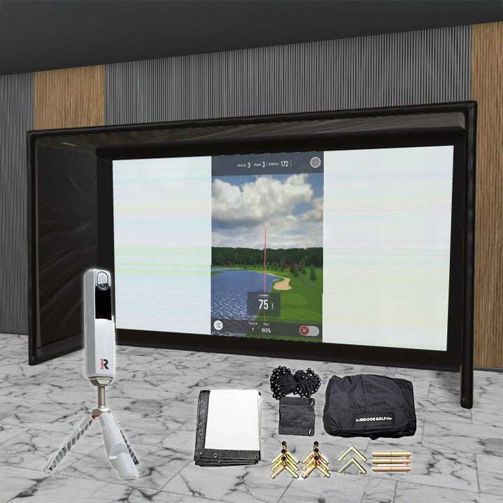 Shop Indoor Golf Rapsodo MLM2PRO SIG DIY Golf Simulator Studio Package