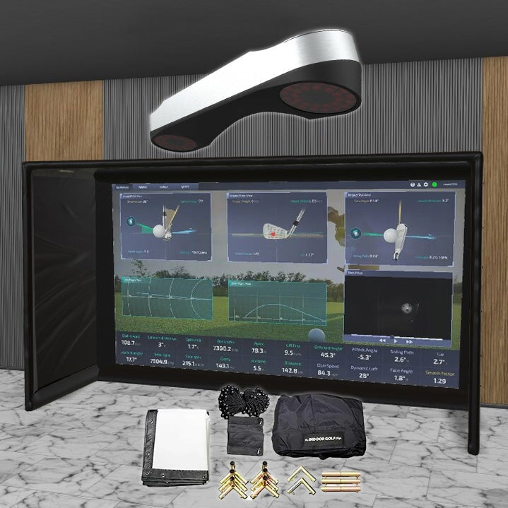 Shop Indoor Golf ProTee VX SIG DIY Golf Simulator Studio Package