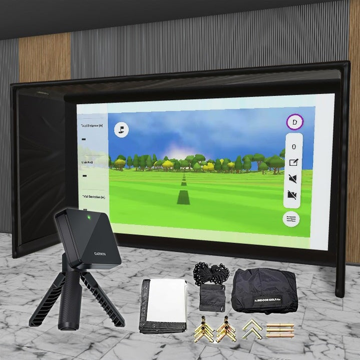 Shop Indoor Golf Garmin Approach R10 SIG DIY Golf Simulator Studio Package